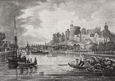 Ansicht von Windsor Castle, England, Vereinigtes Königreich von Salvatore Puglia