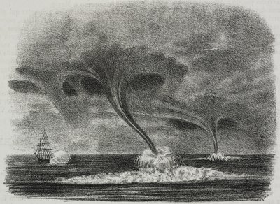 Wasserspeier, Lithographie von Salvatore Puglia von Salvatore Puglia