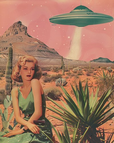 Wüsten UFO-Begegnung von Samantha Hearn