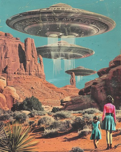 Wüsten UFO-Begegnung von Samantha Hearn