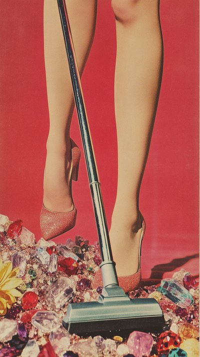 Glamouröses Staubsaugen von Edelsteinen von Samantha Hearn