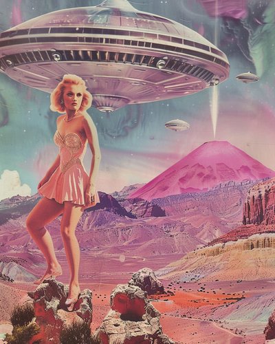 Glamour auf einem rosa Planeten von Samantha Hearn