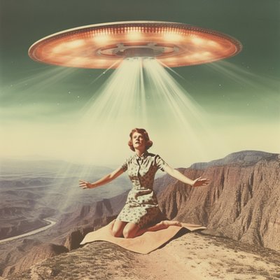 Retro-UFO-Entführung von Samantha Hearn