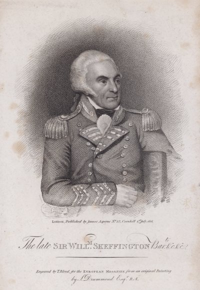 Sir William Skeffington (1742-1815), Oberst der Leicestershire Yeomanry von Samuel (after) Drummond