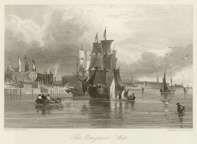 Das Auswandererschiff von Samuel Austin
