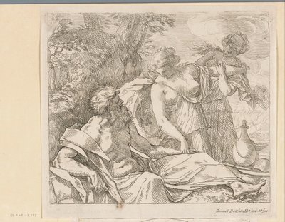 Lot und seine Töchter von Samuel Bottschild