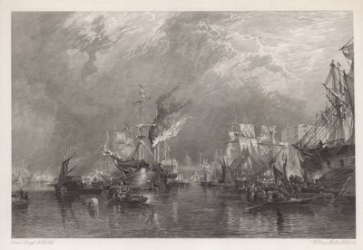 Der Hafen von London von Samuel Bough