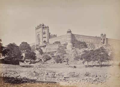 Festung von Fatehpur Sikri bei Agra. Die Residenz des Kaisers Akbar von Samuel Bourne