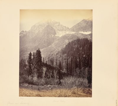 Gletscher bei Sonamurg von Samuel Bourne