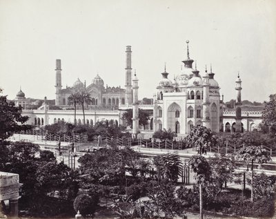 Grabmal von Zinat Algiya im Husainabad-Imambara-Komplex von Samuel Bourne