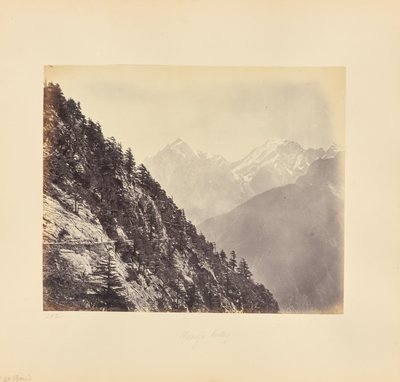 Blick von Rogi von Samuel Bourne