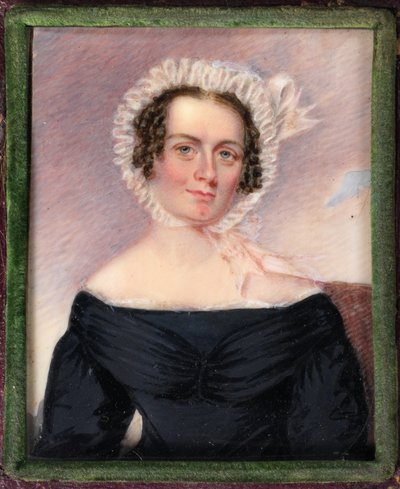 Porträt einer Dame von Samuel Broadbent
