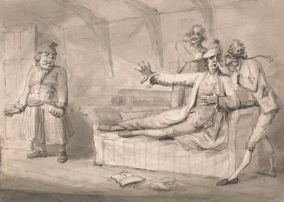 Morgan beleidigt die empfindlichen Organe von Captain Wiffle von Samuel Collings