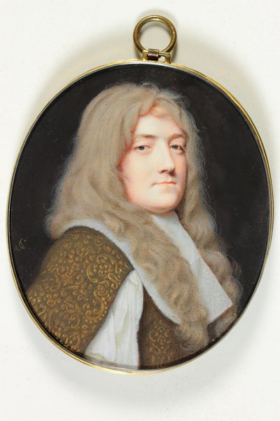 Ein Herr in Weiß gekleidet von Samuel Cooper