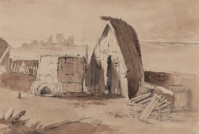 Der Strand von Hastings von Samuel Gillespie Prout