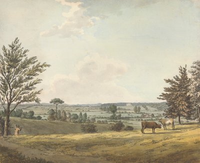 Englefield House, Berkshire von Samuel Hieronymus Grimm