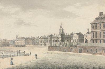 Die Parade der Horse Guards, Whitehall von Samuel Hieronymus Grimm
