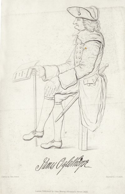 Porträt von James Oglethorpe von Samuel Ireland