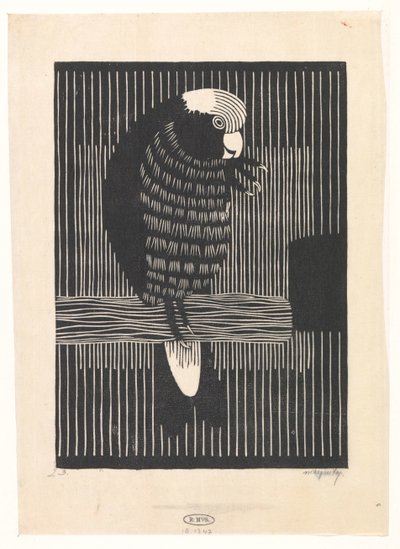 Rosakakadu von Samuel Jessurun de Mesquita (signed by artist)