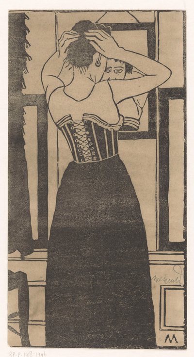 Vor dem Spiegel von Samuel Jessurun de Mesquita