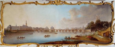 Ansicht der Stadt Frankfurt von Samuel Mund