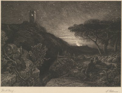 Der einsame Turm von Samuel Palmer