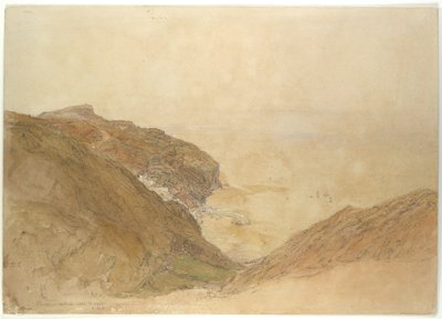 Ansicht von Clovelly, Devon von Samuel Palmer