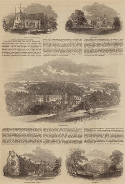 Ein Spaziergang in Hertfordshire von Samuel Read