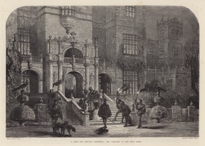 Ein gutes altes englisches Weihnachten: der Empfang an der Haustür von Samuel Read
