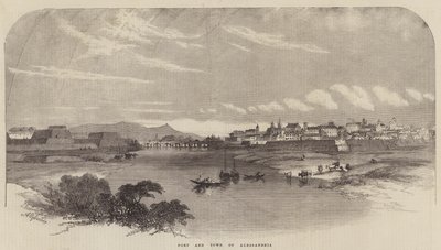 Festung und Stadt Alessandria von Samuel Read