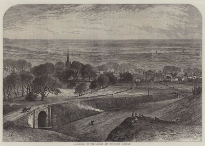 Leadenham, an der Lincoln und Honington Eisenbahn von Samuel Read