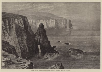 Eröffnung der Sutherland und Caithness Eisenbahn, Duncansby Head, John o