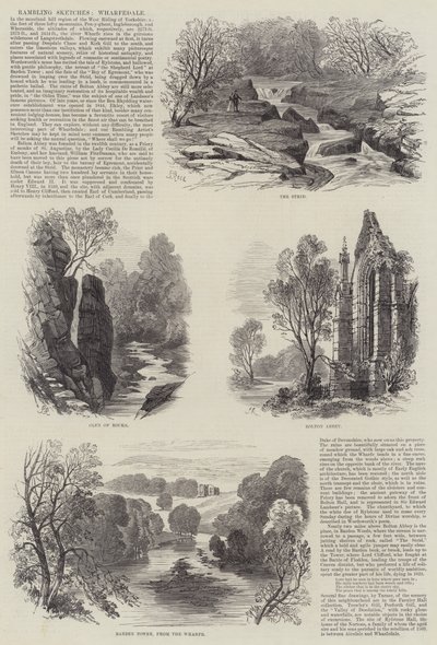 Streifskizzen, Wharfedale von Samuel Read