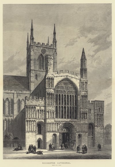 Kathedrale von Rochester von Samuel Read