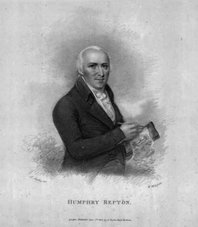 Humphry Repton, graviert von William Holl Sr, 1802 von Samuel Shelley