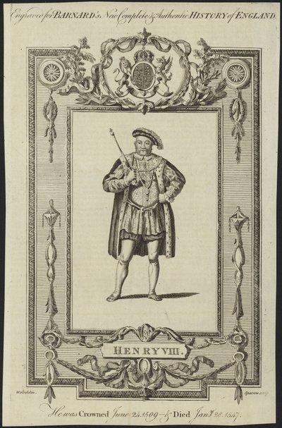 König Heinrich VIII. von England von Samuel Wale