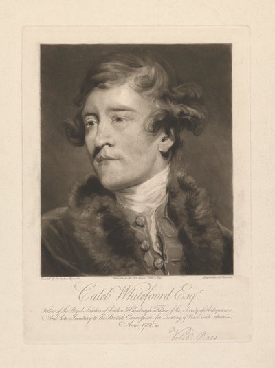 Caleb Whitefoord Esq. von Samuel William Reynolds