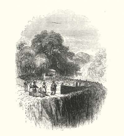 Abendmahlssonntag in Kilmorac von Samuel Williams