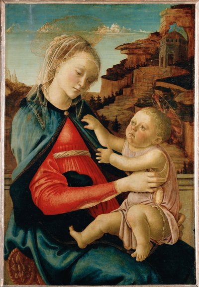 Jungfrau und Kind von Sandro (1444/5-1510) Botticelli