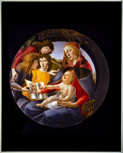 Madonna des Magnificat von Sandro (1444/5 1510) Botticelli