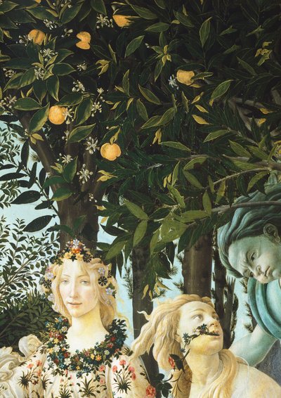 Flora, Zephyrus und Cloris, Detail aus 