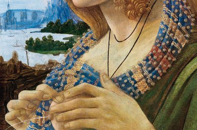 Allegorisches Porträt einer Frau Simonetta Vespucci (Detail) von Sandro Botticelli
