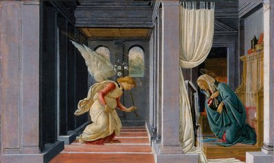 Die Verkündigung von Sandro Botticelli