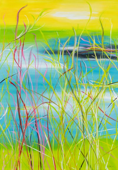 Blaue Rhapsodie, 2020 von Sandy Iseli