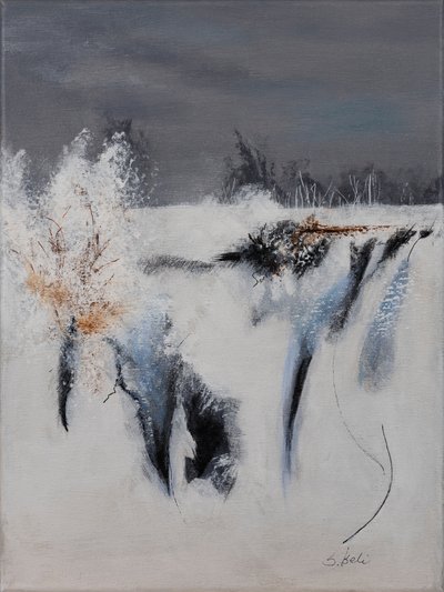 Eisbruch, 2024 von Sandy Iseli