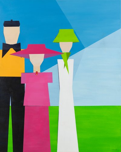 Sonntagsspaziergang, 2020 von Sandy Iseli