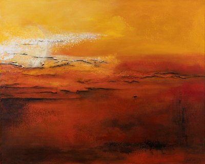 Sonnenuntergang, 2022 von Sandy Iseli