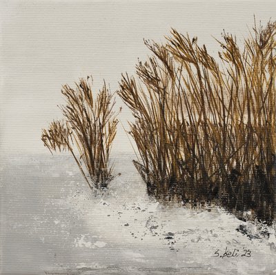 Winter am Meer, 2023 von Sandy Iseli