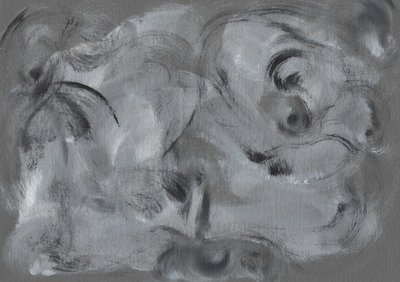 Abstrakte Graue Wirbel von Santhosh ch