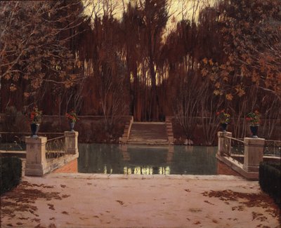 Die Landungsbühne von Santiago Rusiñol